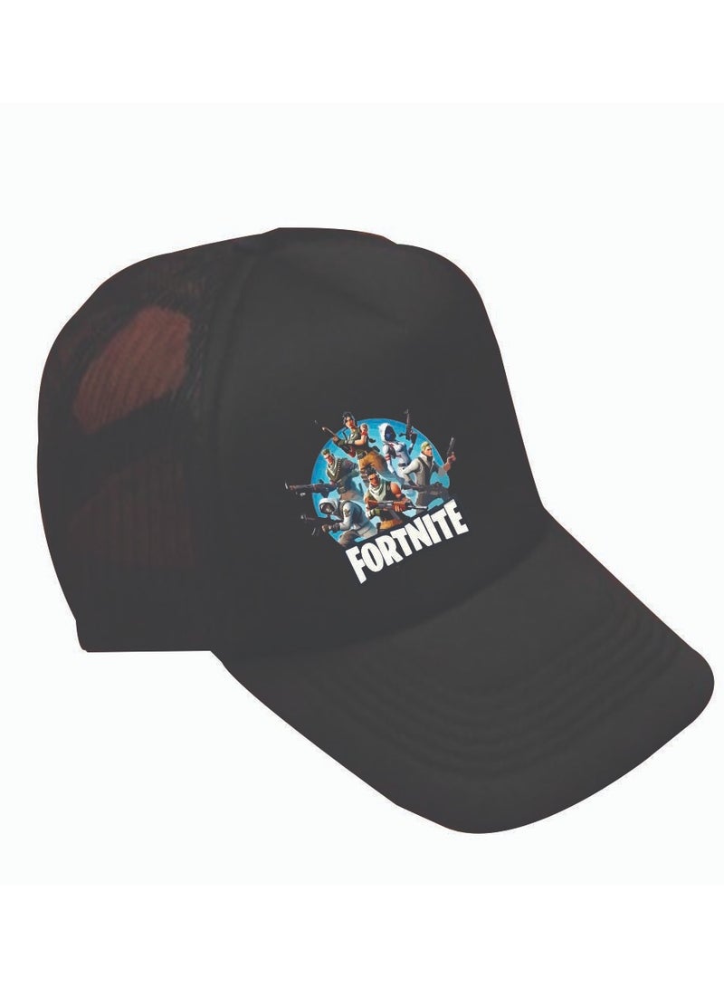 PRINTSHOP4ME Kid's Gaming Mesh Baseball Cap-Adjustable Plastic Snapback For A Perfect Fit And Breathable-Gaming Graphic Printed Baseball Foam Cap-Ideal Gift For Young Gamers  - Image 1