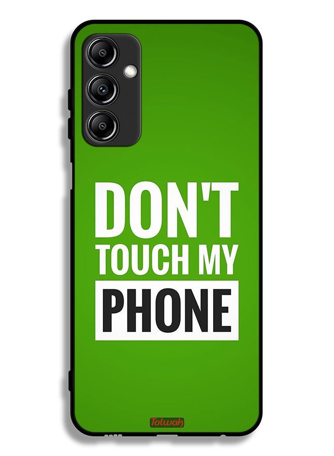 Tolwak Samsung Galaxy A24 4G Protective Case Cover Do Not Touch My Phone - Image 1