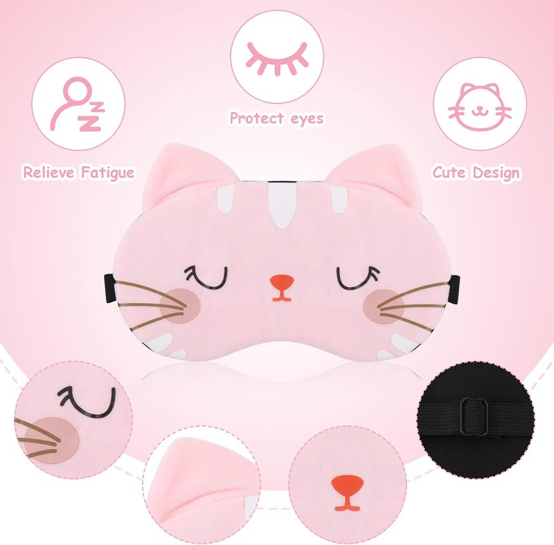 Cartoon cat three-piece children's sleep blindfold - Image 4