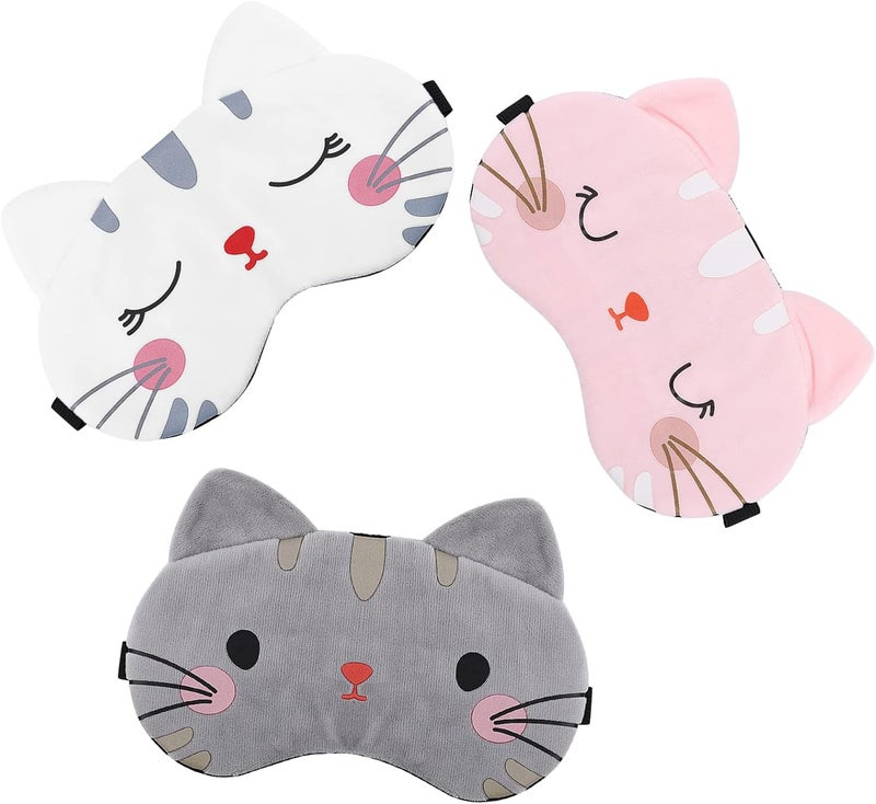Cartoon cat three-piece children's sleep blindfold - Image 2