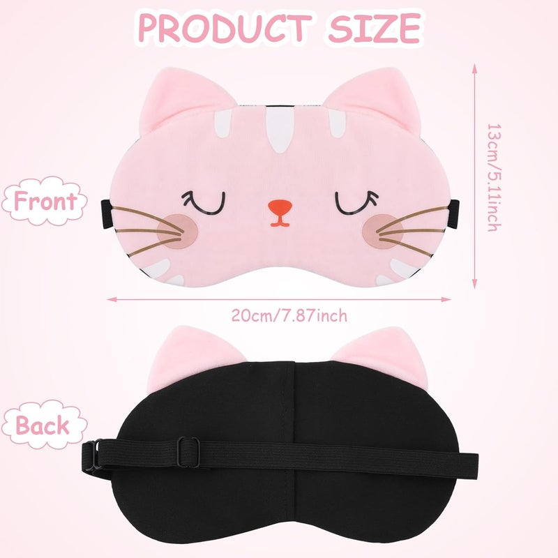 Cartoon cat three-piece children's sleep blindfold - Image 3