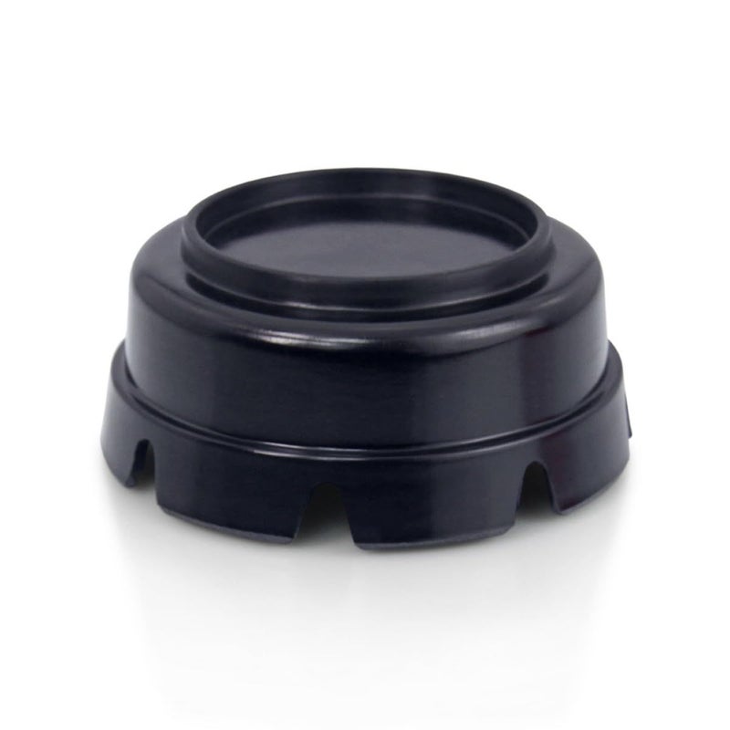 8 Slot Black Plastic Ashtray Set For Indoor Outdoor Home Smokers - Image 5