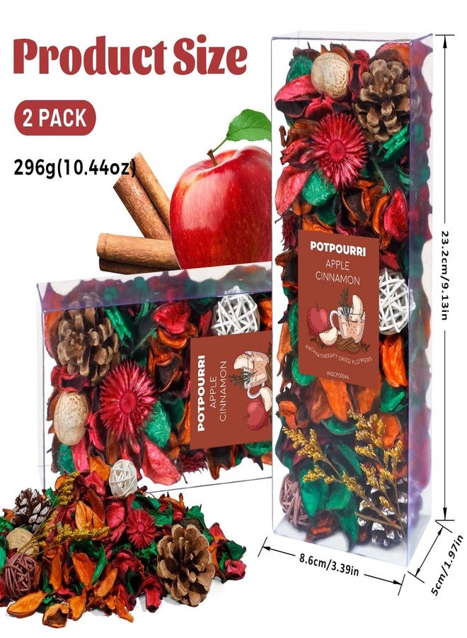 STRN Potpourri Bowl Filler with Essential Oil – Cinnamon & Apple Scented Dried Flower Bags, Bowl Vase Filler, Decorative Potpourri for Vase or Bathroom – Long-Lasting Fresh Aroma Gift for Home Decor - Image 5