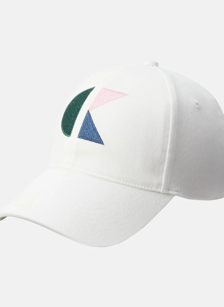 كالفن كلاين جينز Graphic Curved Peak Cap