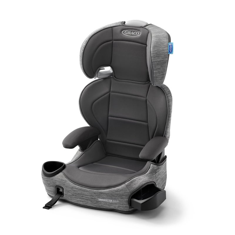 Graco TurboBooster 2.0 LX Highback Booster Seat with Latch System, Gannon; Infant to Toddler Transition car seat, Safe & Comfortable - Image 1