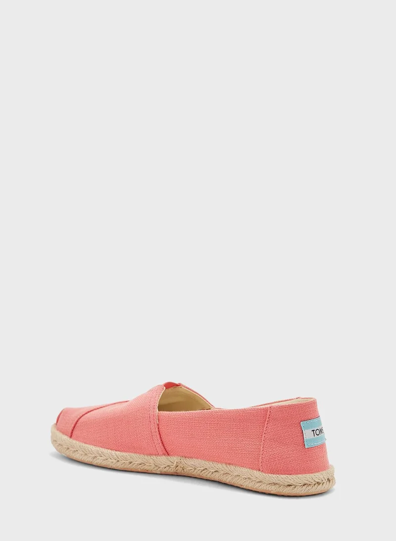 TOMS Alpargata Flats Slip Ons
