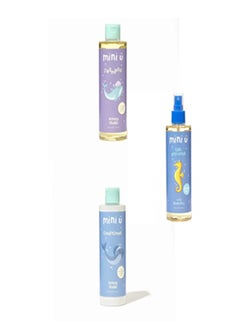 mini-u Honey Cream Shampoo & Conditioner Set with Wild Berry Curl Activator - Nourish, Strengthen, and Define Your Curls with Our Premium Trio for Smooth, Shiny, and Beautifully Curly Hair  - Image 1