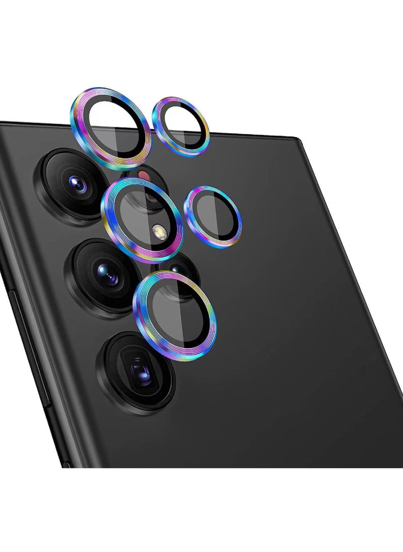 Rock Pow 1 Pack Camera Lens Protectors for Galaxy S24 Ultra Scratch-Resistant Ultra-Thin Tempered Glass Camera Cover Screen Protector Metal Individual Ring Camera Lens Protector  - Image 1