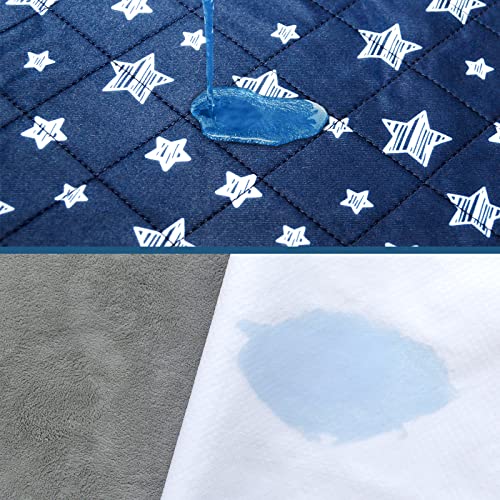 Moonsea Waterproof Bed Pads Washable Absorbent Chuck Pads Non Slip for Incontinence Washable Pee Pads for Dogs Waterproof Mattress Protector for Seniors Bedwetting Kids Hospitals Pets 34x36 2 Pack - Image 5