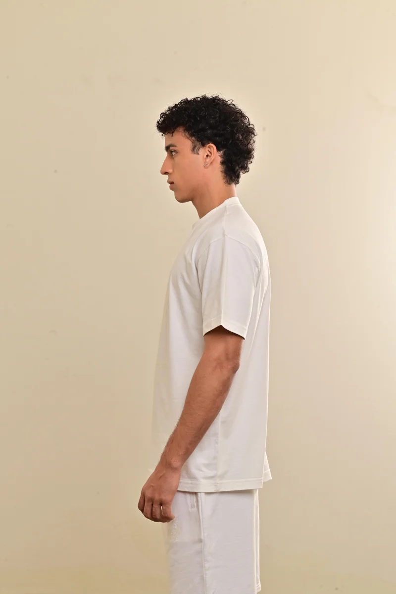 ESSO5 Cross Stitch Logo Oversized Tee