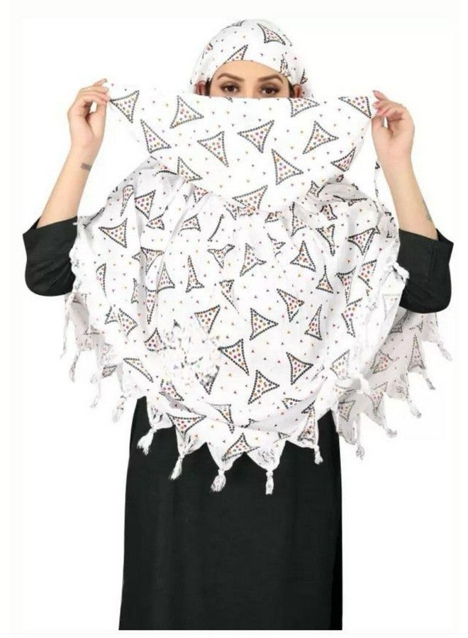 eloska world ELOSKA WORLD Cotton Scarf, Soft Scarves Stoles for Summer & Winter for Women & Girls. - Image 1