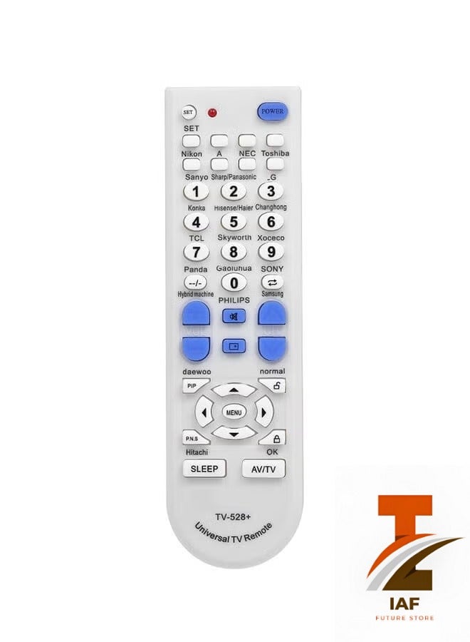 IAF Universal Replacement Remote Control For Smart TV White