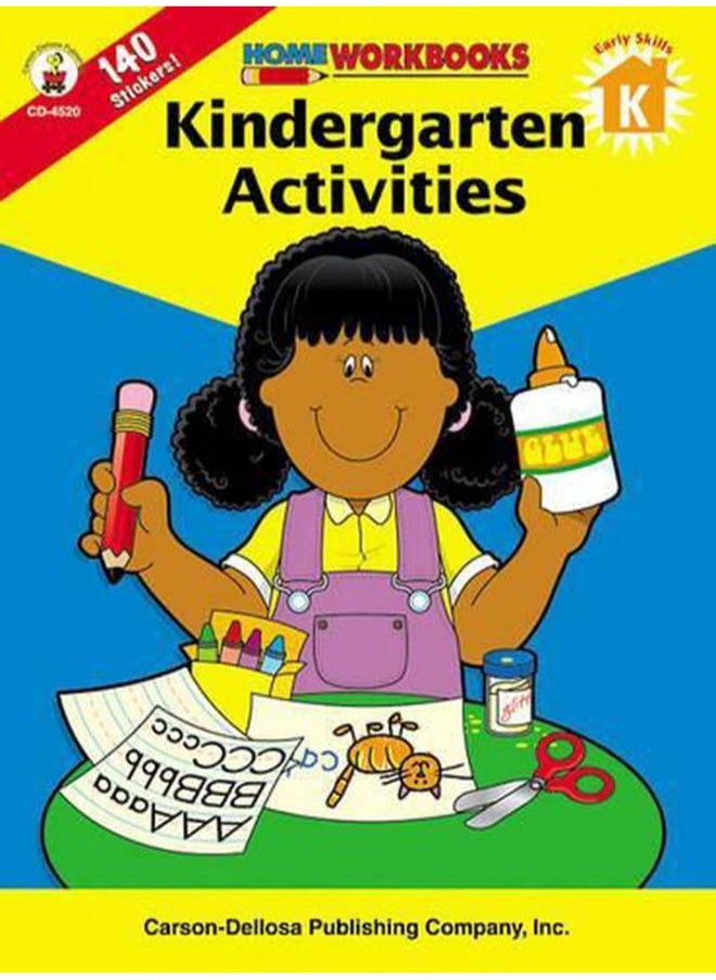 null - Kindergarten Activities (Home Workbooks) By Carson-Dellosa - Image 1