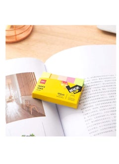 Deli 2-Pack Index Tab 50x15mm Size Multicolour  - Image 4