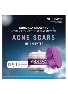 Mederma Mederma Intensive Overnight Cream 30g-Works with Skin's Nighttime Regenerative Activity - Once-Nightly Application Is Clinically Shown to Make Scars Smaller & Less Visible  - Image 3