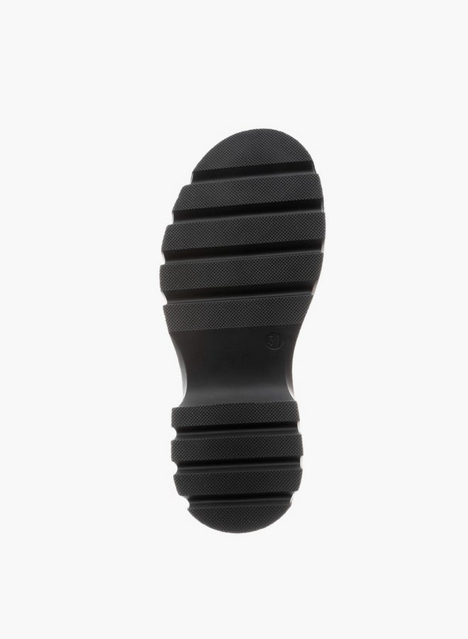 Pablosky Girls' Metal Accent Slip-On School Shoes - 873111 - Image 4