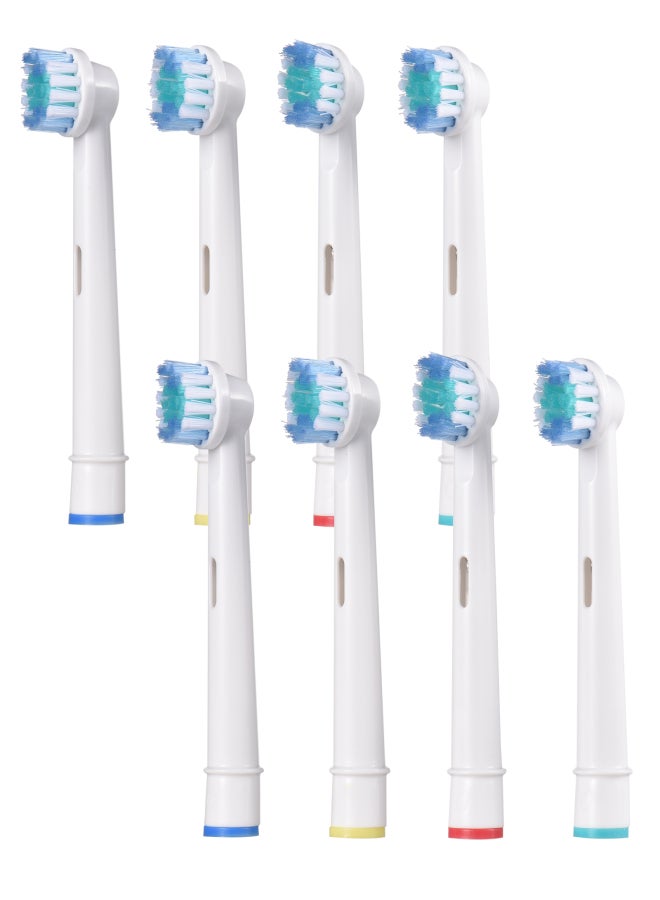 8pcs Electric Toothbrush Head Compatible with Oral B Electric Toothbrush Replacement Brush Sensitive Gum Care Brush Heads