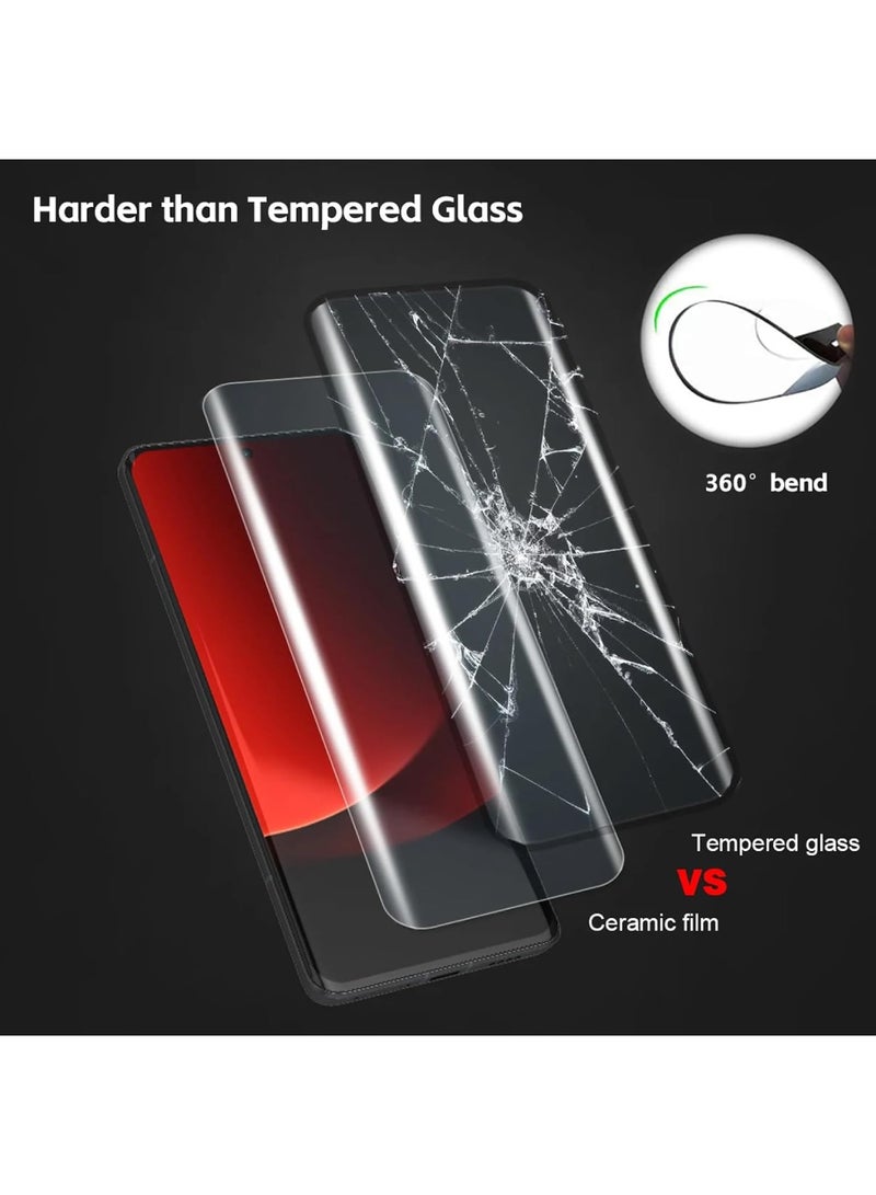 Adando [2+2 Pcs]  Compatible with Huawei Pura 90 Privacy Screen Protector with Camera Lens Protector, 9H Hardness Tempered Glass Anti-Spy Scratch-Resistant, Case Friendly, Bubble Free Installation for Pura 90 - Image 5