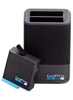 GoPro Dual  Battery Charger  With Battery For Hero 8  Hero 7 Black Hero 6 Black edition