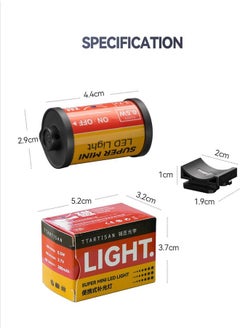 TTArtisan Magnetic LED Light, Rechargeable Mini LED Camera Light 3000K/4500K/6000K CRI95+ for Photography, Super Mini, Magnetic Mount with 0-180 Degrees Adjustment, Lanyard Hole  - Image 1