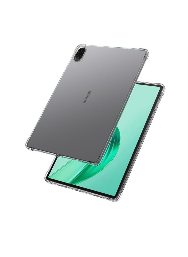 جراب لهاتف Honor Pad X8A، غطاء خلفي ناعم من مادة TPU، غطاء رفيع، حماية من الوسادة الهوائية، جراب متوافق مع Honor Pad X8A، شفاف - Image 3