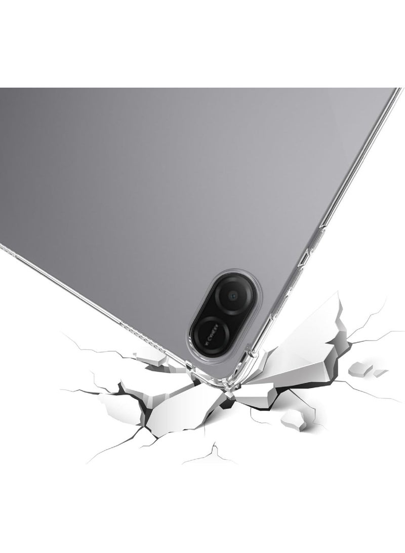 جراب لهاتف Honor Pad X8A، غطاء خلفي ناعم من مادة TPU، غطاء رفيع، حماية من الوسادة الهوائية، جراب متوافق مع Honor Pad X8A، شفاف - Image 5