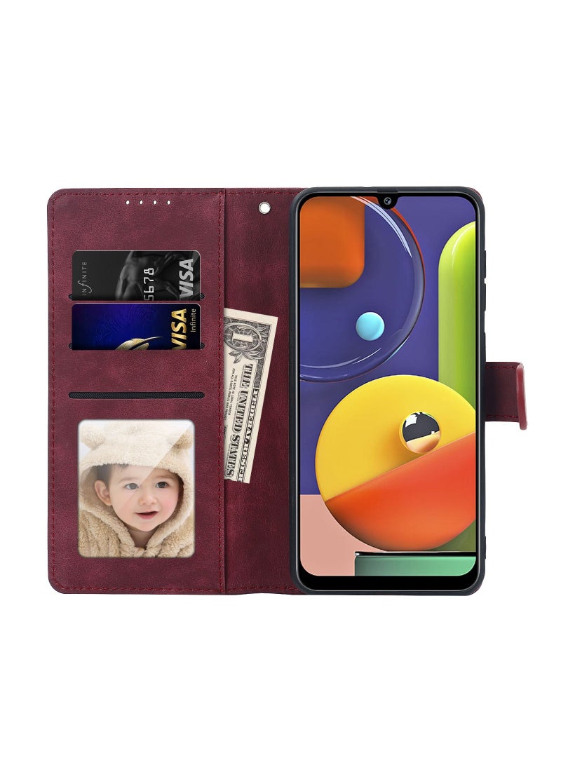 Suteni Flip Cover Card Slots Leather Phone Case for iPhone - Image 2