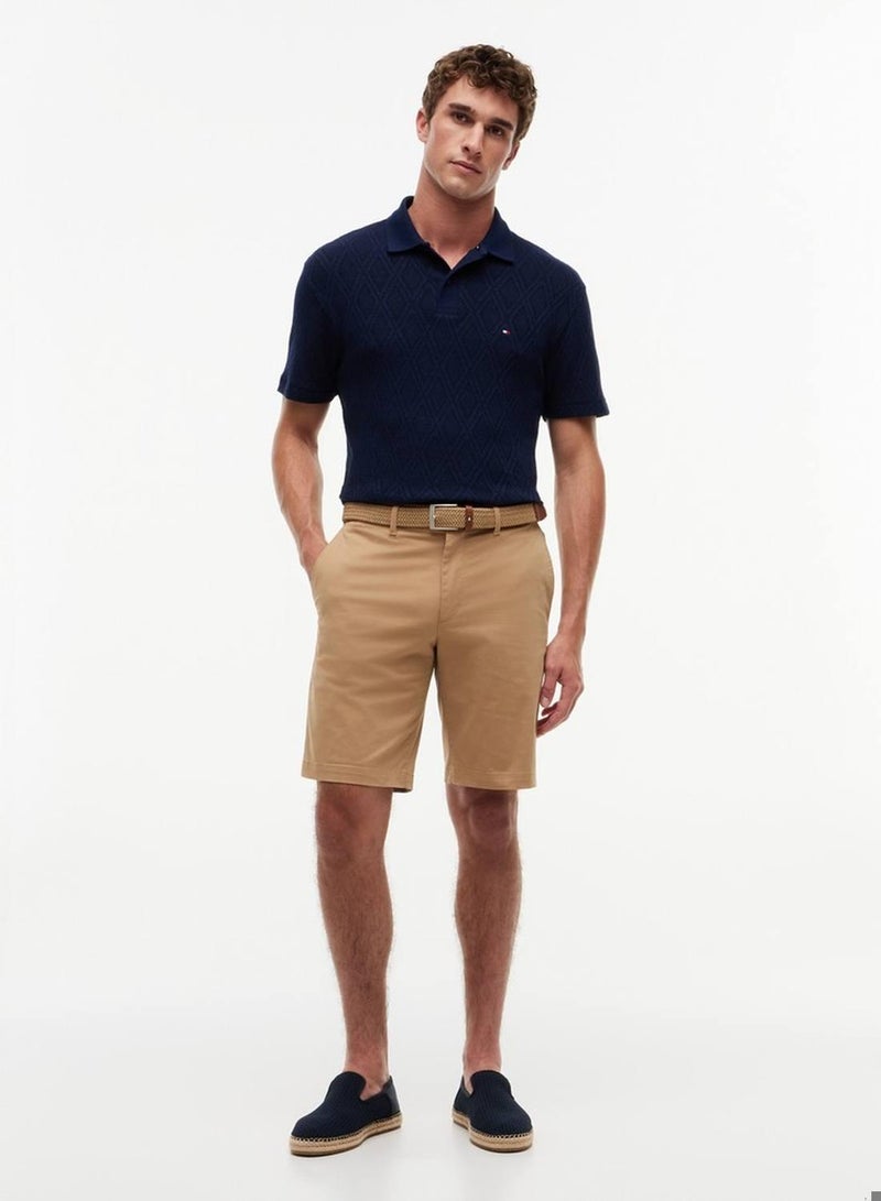 TOMMY HILFIGER Denton Slim Straight Twill Chino Shorts - Image 1