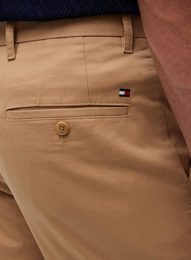 TOMMY HILFIGER Denton Slim Straight Twill Chino Shorts - Image 4
