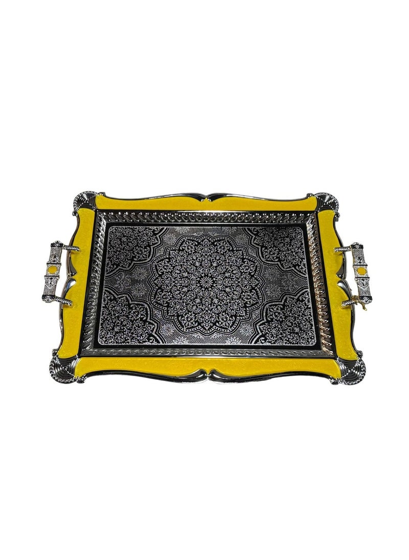 Germax - Silver Plated Rectangular Tray - Image 1