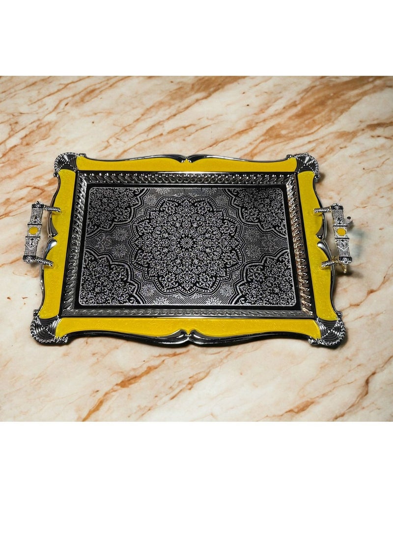 Germax - Silver Plated Rectangular Tray - Image 1