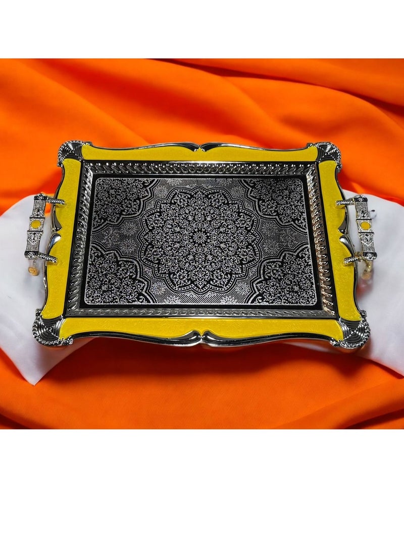 Germax - Silver Plated Rectangular Tray - Image 1
