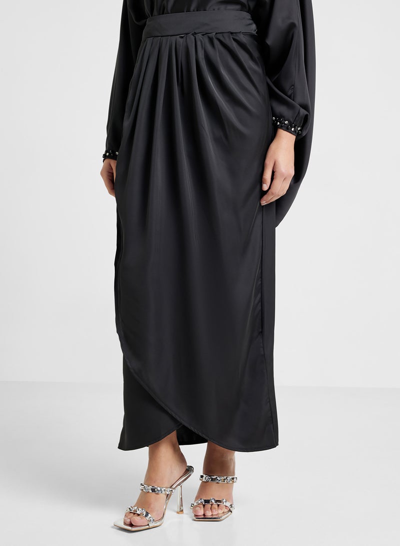 Khizana Belted Caftan Maxi Dress - Image 4
