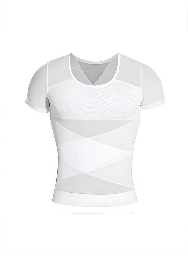 Men's Body Shaping & Chest Enhancing Shaper | Slimming & Comfort - Image 1