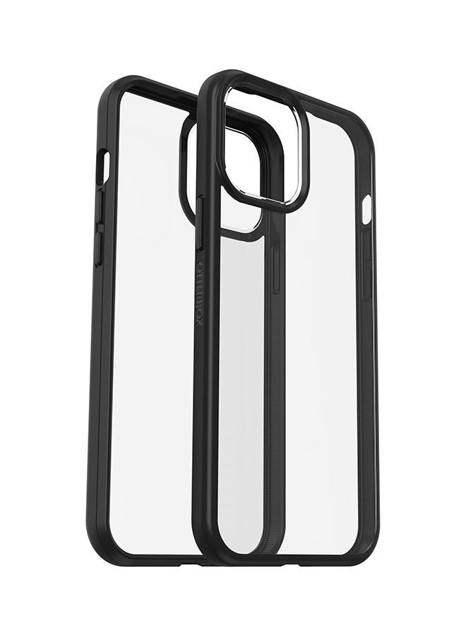 NIBEMINENT iPhone 12 Pro Max - React Clear Case with Black Frame - Image 3