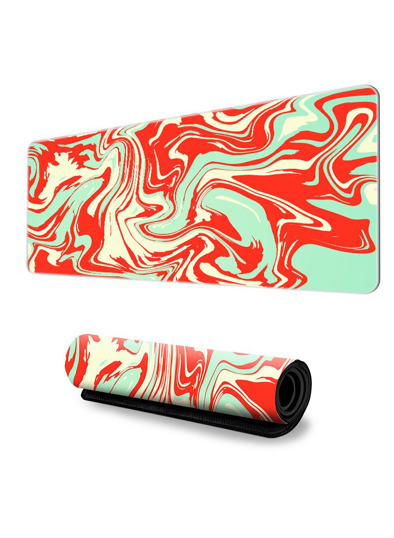 Large Gaming Mouse Pad,Anti-Skid Mousepad Large Keyboard Mouse Pad Desk Mat with Stitched Edges