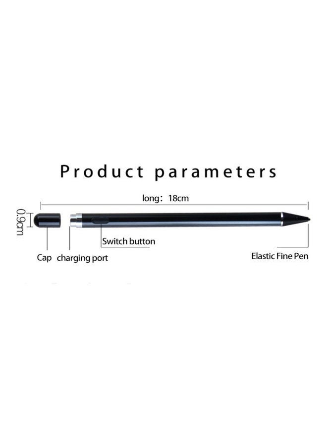 Black Tiger Pen For Apple iPad Stylus Smart Writing Pen Black  - Image 3