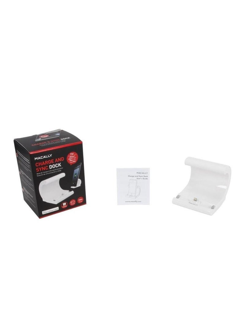 MACALLY - Macally Lightning Sync & Charge Desktop Dock - Image 1