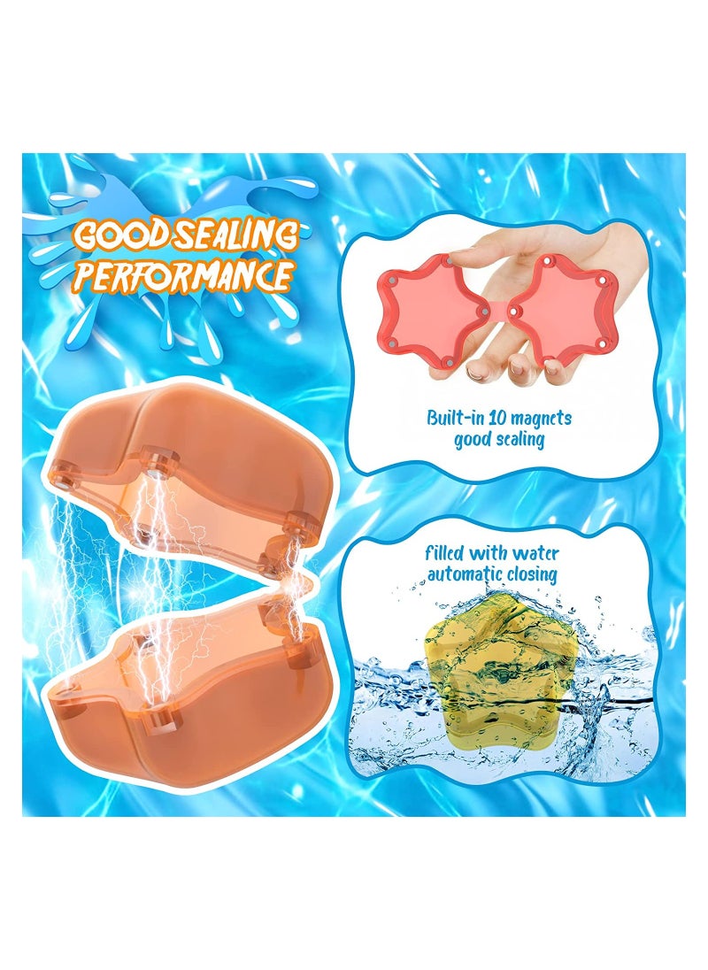 Reusable Water Balloons for Summer Fun, Quick Fill Self-Sealing Balloons for Kids and Adults, Ideal for Backyard and Pool Games (4 Pack)  - Image 2