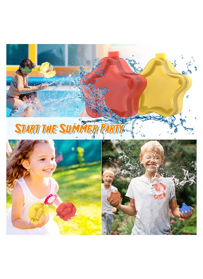 Reusable Water Balloons for Summer Fun, Quick Fill Self-Sealing Balloons for Kids and Adults, Ideal for Backyard and Pool Games (4 Pack)  - Image 4
