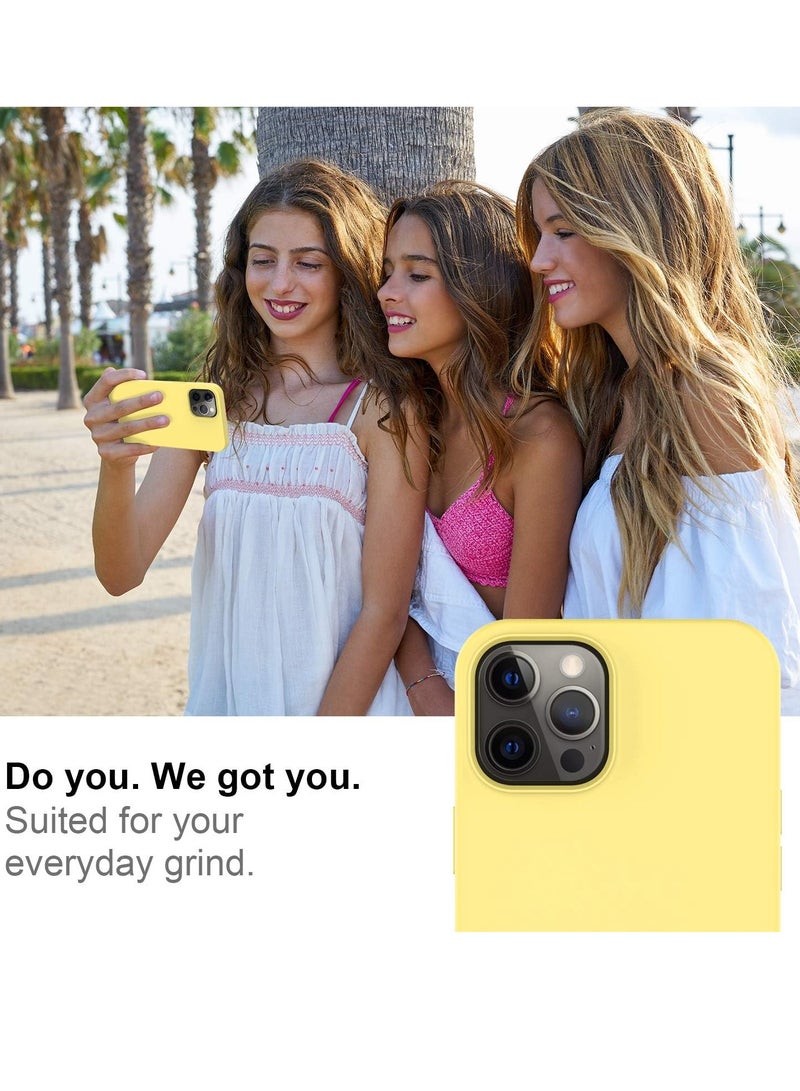 ELTRAZONE Silicone Protective Case Compatible with iPhone 14 Pro Max Soft Liquid Gel Rubber Cover Shockproof Bumper Anti-Scratch Anti-Fingerprint Anti-Drop Slim Cover for iPhone (for iPhone 14 Pro Max) - Image 4