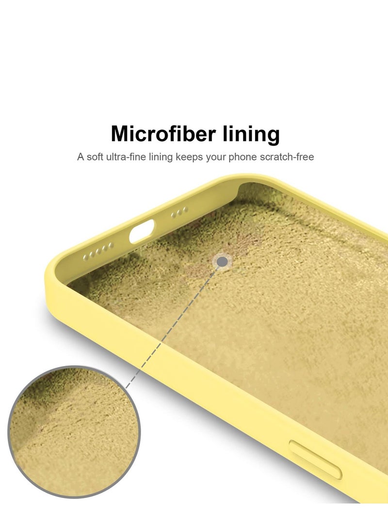 ELTRAZONE Silicone Protective Case Compatible with iPhone 14 Pro Max Soft Liquid Gel Rubber Cover Shockproof Bumper Anti-Scratch Anti-Fingerprint Anti-Drop Slim Cover for iPhone (for iPhone 14 Pro Max) - Image 3