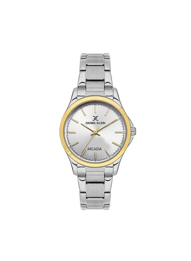 دانيل كلاين ساعة يد من الستانلس ستيل عقارب/مقابض DK.1.13561-4 - Image 2