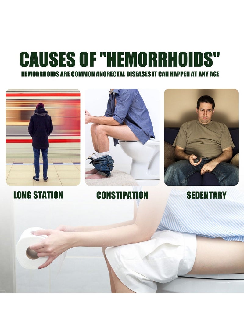 EELHOE Hemorrhoid Spray, Natural Herbal Hemorrhoids Spray Pain Itch Relief, Hemorrhoid and Fissure Treatment, Hemmoroids Treatment Removal Spray (1pcs) - Image 2