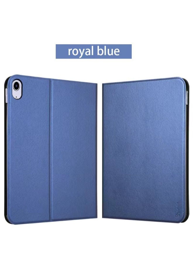 Cat - Cot Smart Magnetic Folding Flip Cover Case For Apple iPad 5/6/Air/Air 2 9.7" - Royal Blue - Image 1