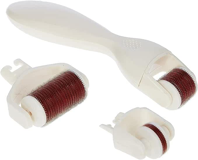 ECVV Titanium 4 In 1 Derma Roller 0.5Mm 1.0 Mm 1.5Mm Titanium Micro Needles for body