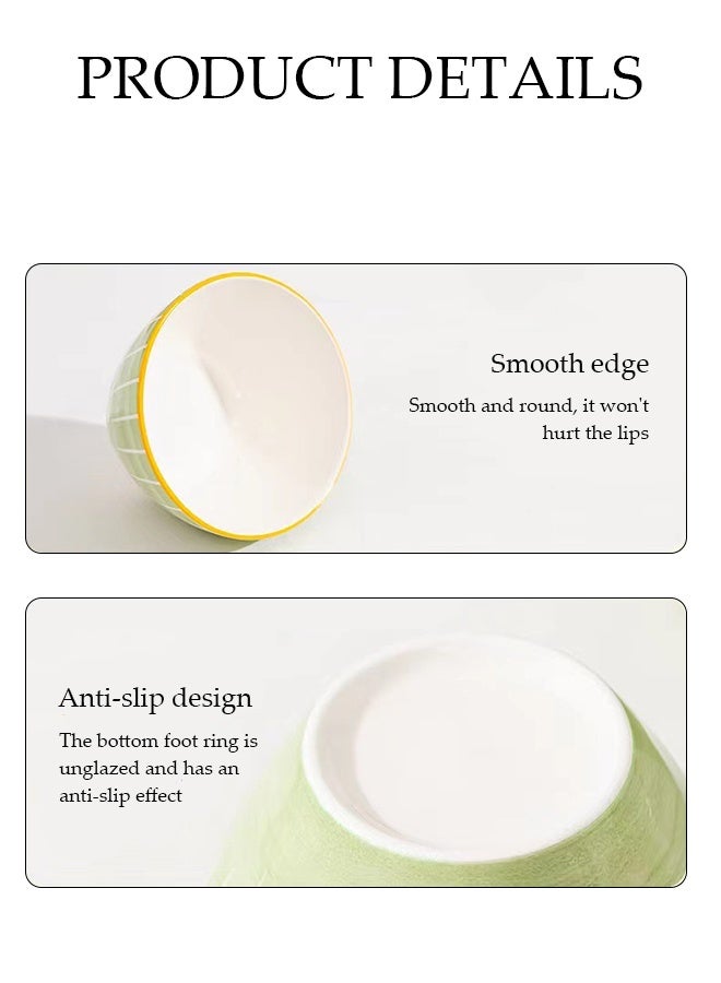 DUNISO طقم 10 قطع من الأطباق والأوعية والملاعق الخزفية، آمن للاستخدام في الميكروويف، طبق صلصة، وعاء غمس، وعاء تقديم، قابل للتكديس، للحلويات، المقبلات، الكاتشب، السلطة، السوشي، المعكرونة، الحساء، مجموعة أدوات المائدة الخزفية، أدوات مائدة خزفية - Image 3