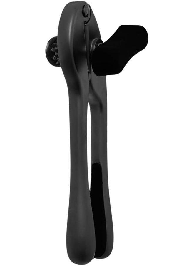 Generic Manual Can Opener, Stainless Steel, Ergonomic Handles, Black  - Image 2