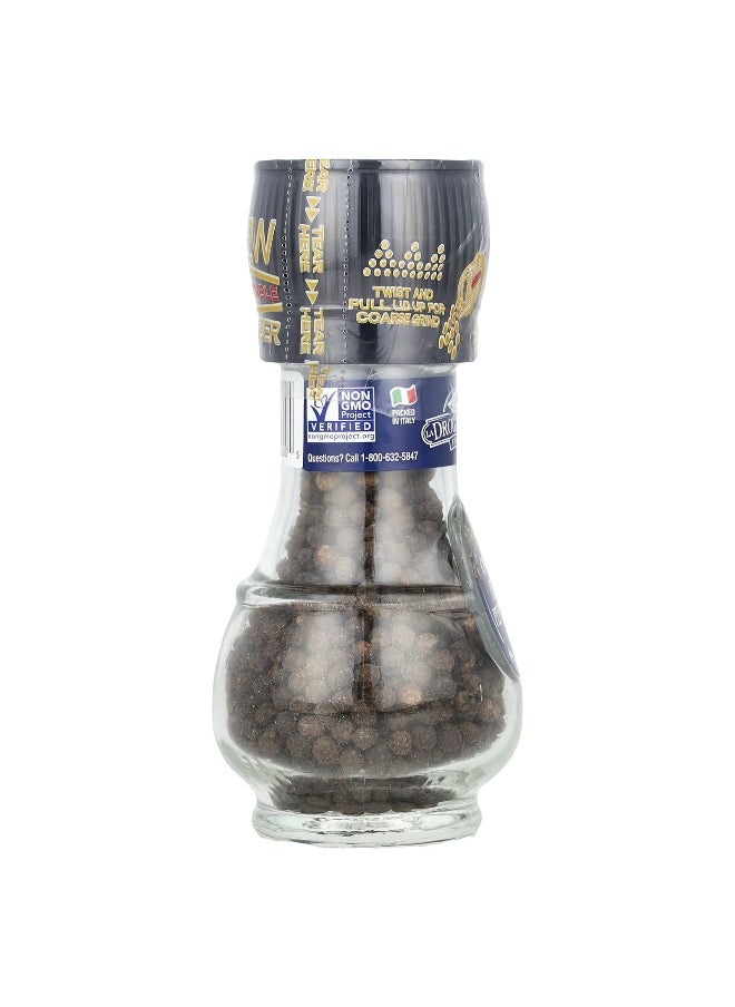 DROGHERIA & ALIMENTARI - Drogheria & Alimentari, Organic Black Peppercorns Mill, 1.59 oz (45 g) - Image 1