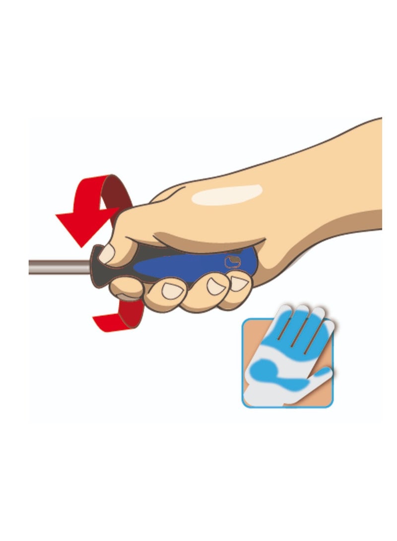 Unior UNIOR  Flat screwdriver TBI, premium hard chrome vanadium steel, entirely hardened and tempered, 1.2 Thickness x 6.5 Width , 260 mm Length, 6 mm Diameter  - Image 2